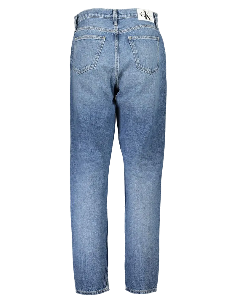 Calvin Klein Classic Washed Cotton Jeans — Blue Blue
