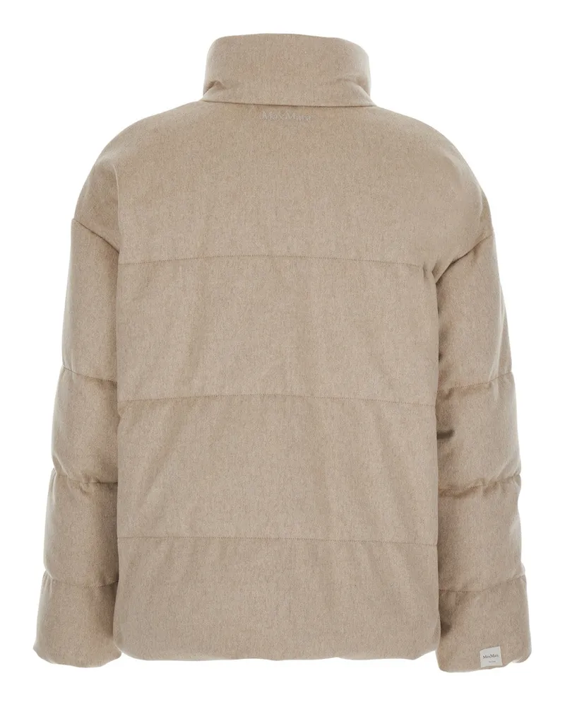 Max Mara Divina Down Jacket — Beige Beige