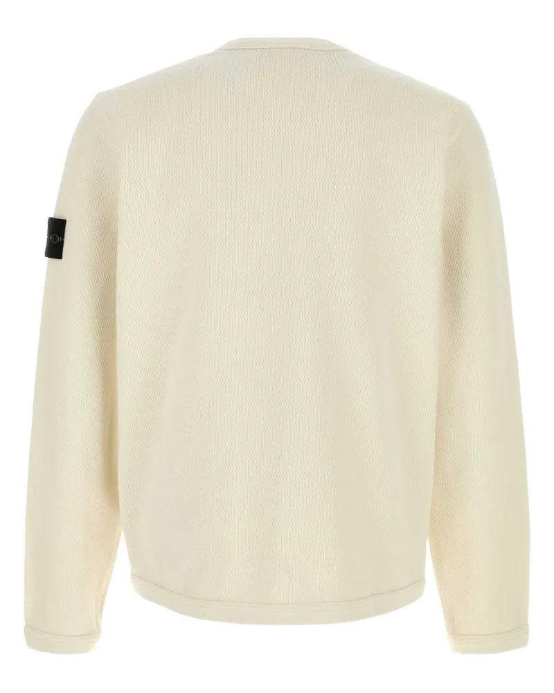 Stone Island L1s156100011s0297 V0093 Ivory Felpe Sweater Ivory