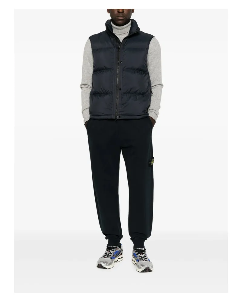 Stone Island Cotton Joggers — Black Black