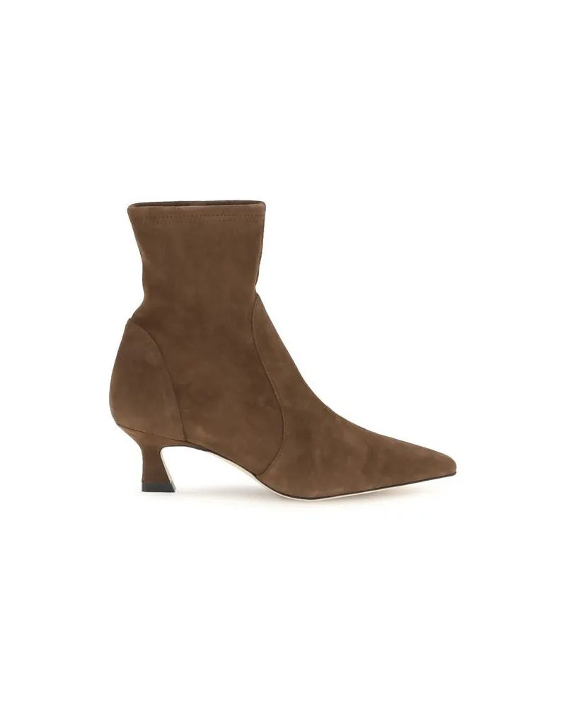 Stuart Weitzman Vinnie Ankle Boot — Brown Brown