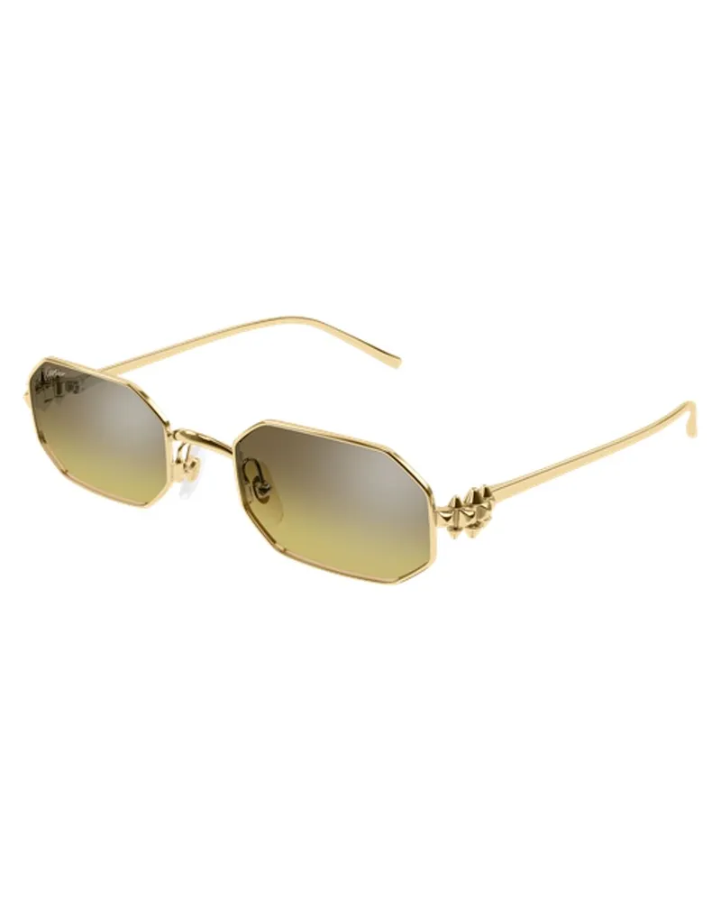 Cartier CT0682S010 Sunglasses — Gold Gold