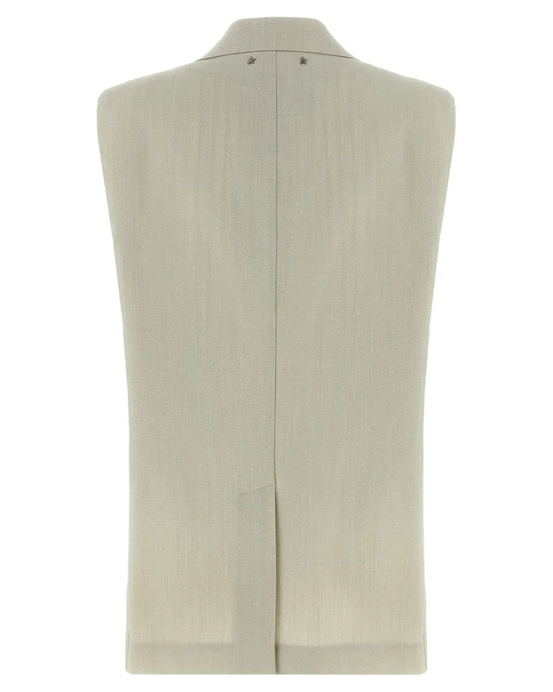 Golden Goose Nicole Vest — Cream Cream