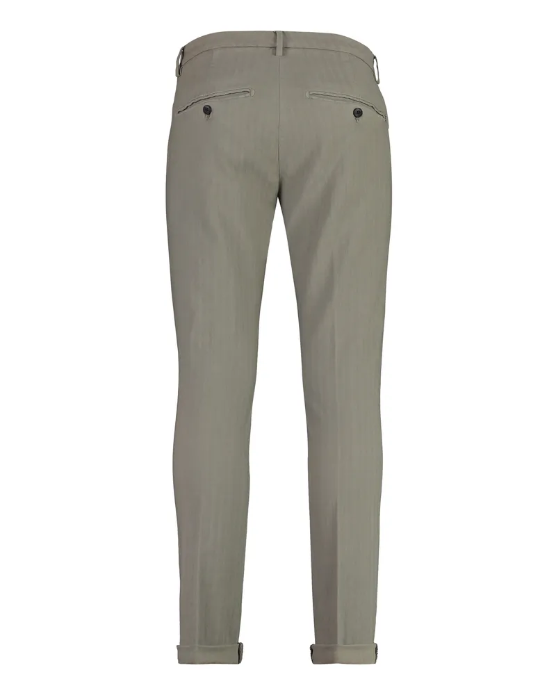 Dondup Men's Chino Trousers Gaubert Cotton Stone Chinos Stone