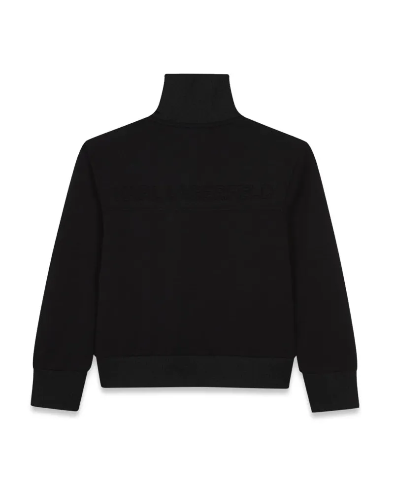 Karl Lagerfeld Polyester-Blend T-Shirt — Black Black