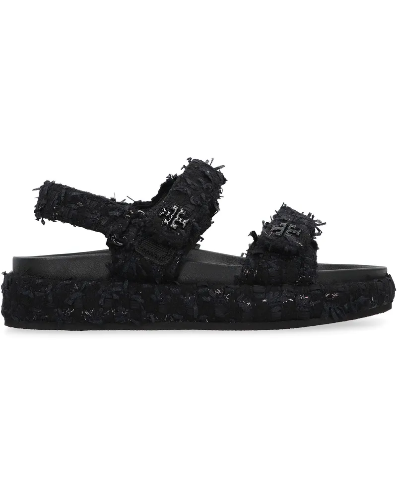 Tory Burch Women's Sports Sandals Kira Black Wool Black