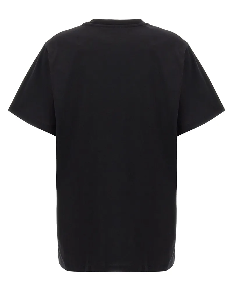 Max Mara Women's Black Cotton T-Shirt Black