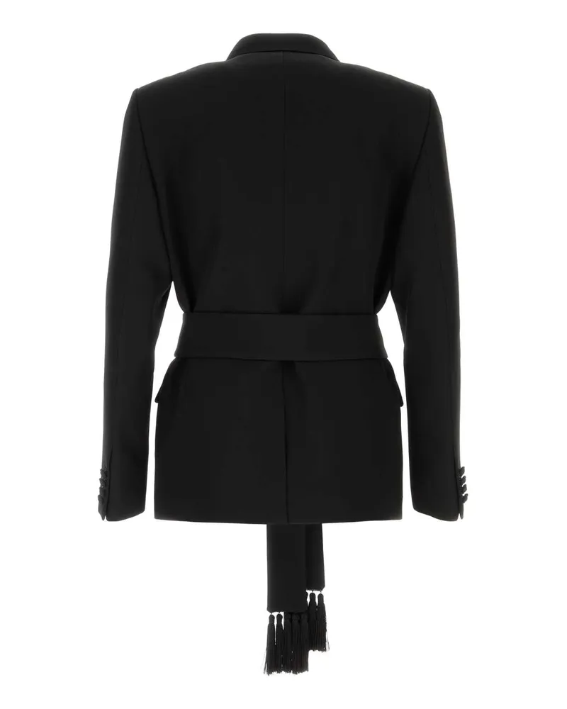 Valentino Garavani Nero Giacche E Gilet Jacket Black