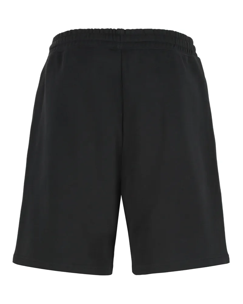 HUGO BOSS Men's Cotton Bermuda Shorts Black Black
