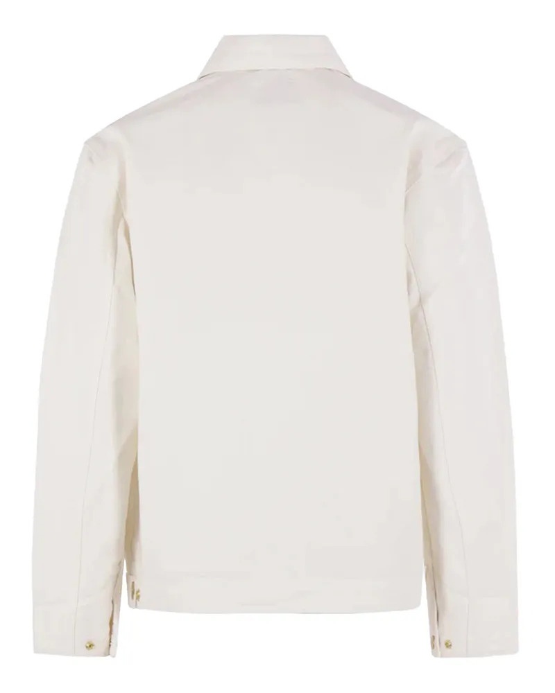 Carhartt WIP Men's Jacket Detroit Wax Rinsed Wax-Wax Wax/wax White
