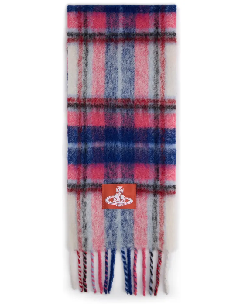 Vivienne Westwood Women's Scarf Multicolour Alpaca Wool Scarfs Multicolor