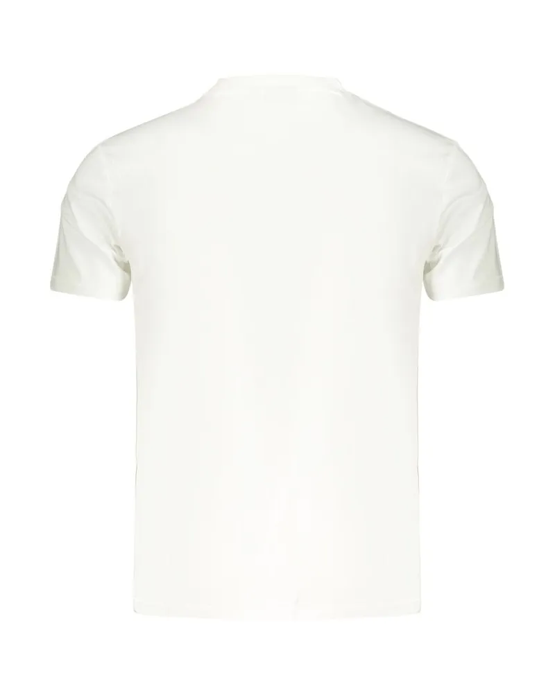 Napapijri Flag-Print Logo T-Shirt — White White