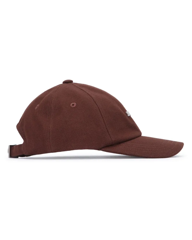 Jacquemus Women's La Casquette Gadjo Brown Cotton Cappelli Hat Brown