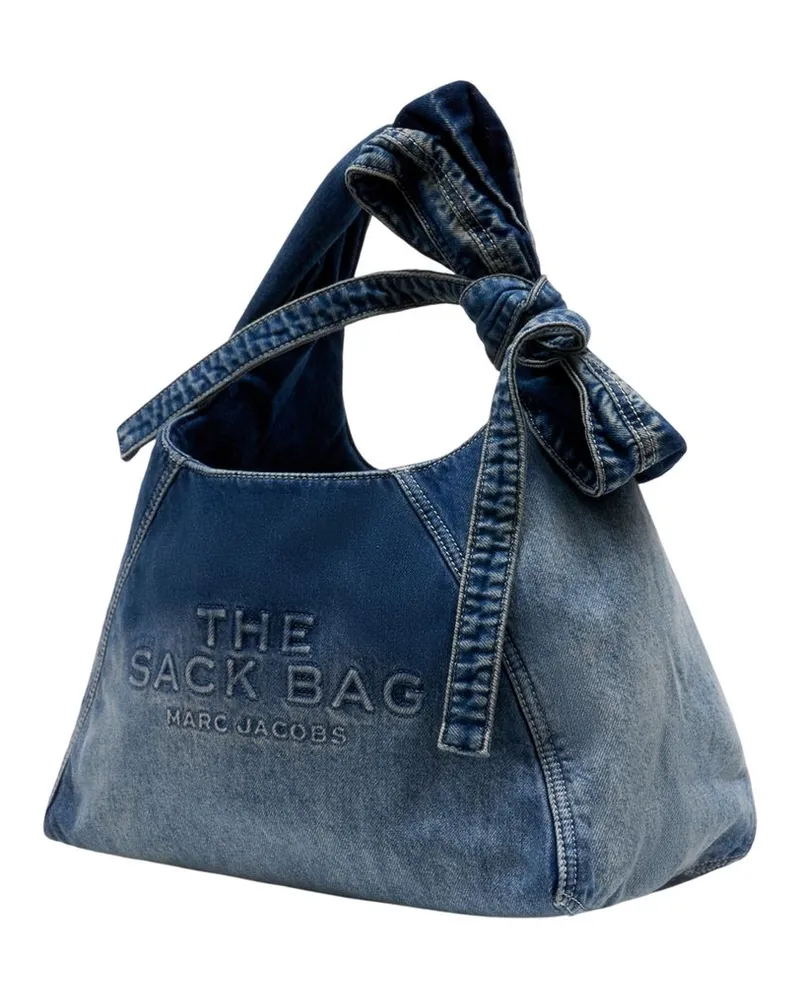 Marc Jacobs Women's The Sack Shoulder Bag -  Cotton Blue Shoulder-Hobo-Bags Blue