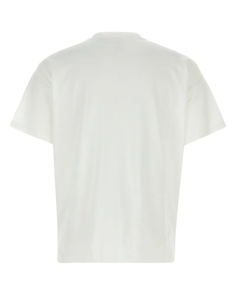 Burberry Men's White Cotton T-Shirt White