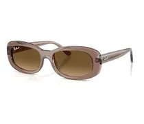 Women's Sunglasses Brown Acetate