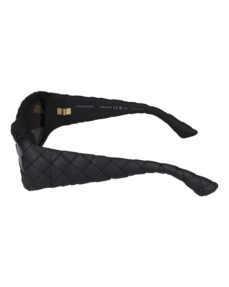 Bottega Veneta Women's Sunglasses Bv1303s 001 Black Grey 19-130 Injected Black