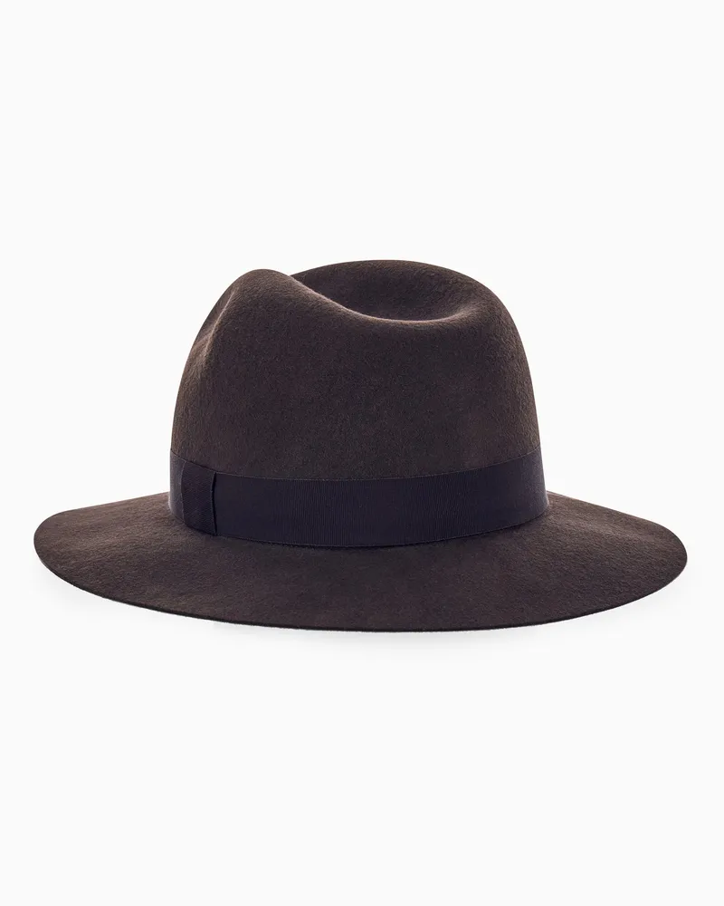 Giorgio Armani Men's Classic Hat Gray