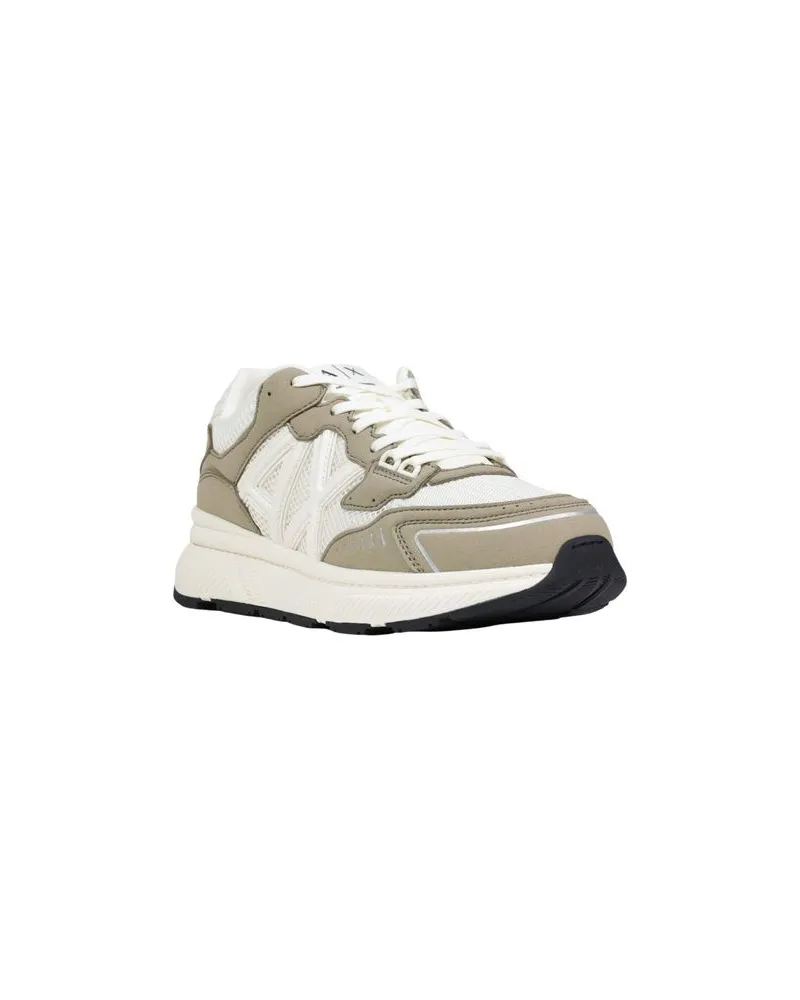 Armani Exchange Polyester Athletic Sneakers — Green Green