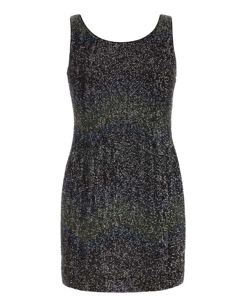 Missoni Women's Embellished Nylon Blend Mini Dress Multiblubrown Abiti Black