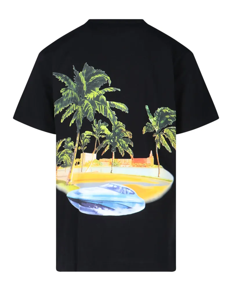 Billionaire Men's T-Shirts And Polos Black Cotton Black