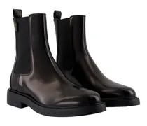 Women's Leather Chelsea Boots Black Calfskin