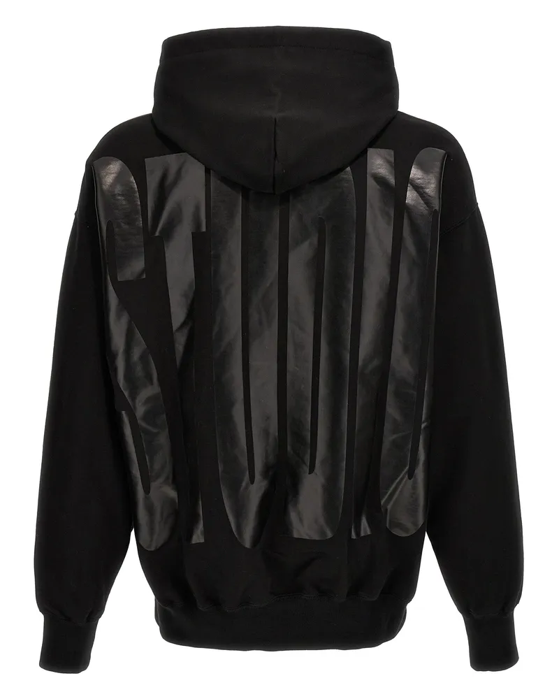 1989 STUDIO Men Black Cotton Sweatshirt Clothing Black