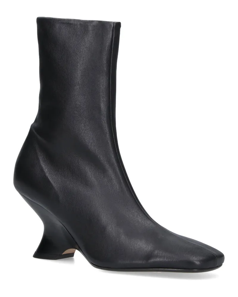 Dries van Noten Women's Boots Black Leather Black