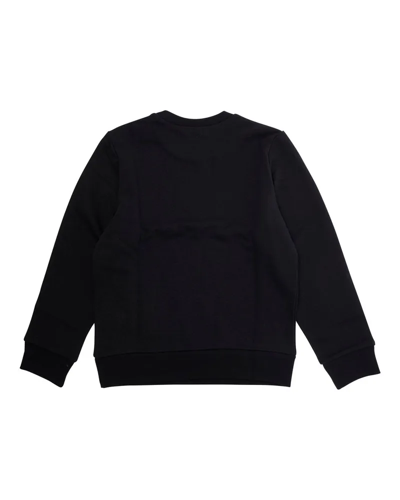 N° 21 Boys' Crewneck Sweatshirt Black Cotton Hoods & Sweatshirts Black