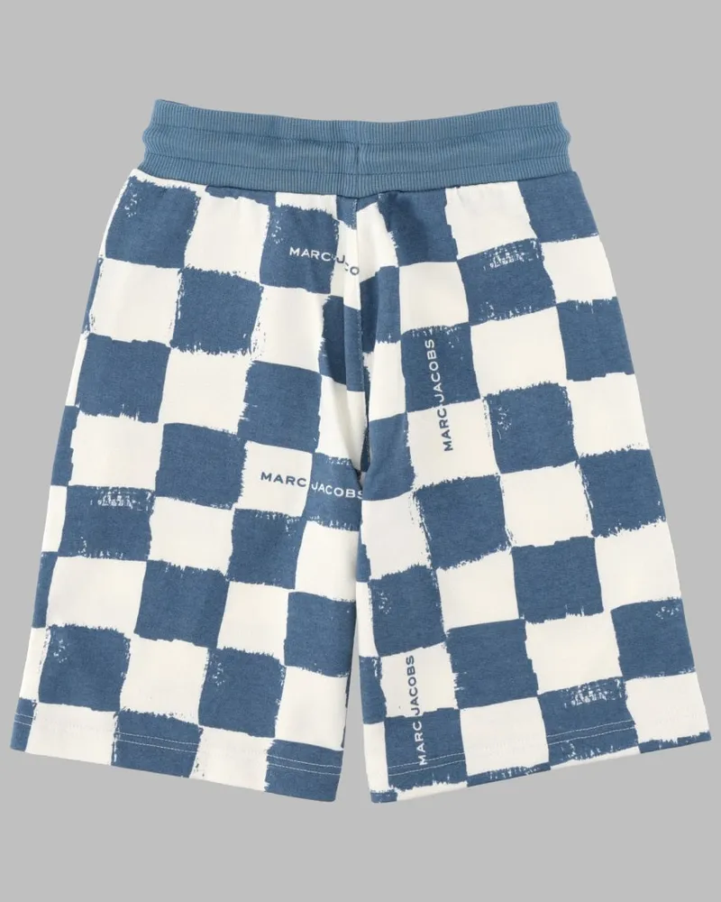 Marc Jacobs Cotton Bermuda Shorts — Blue Blue