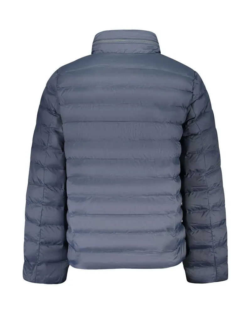 Calvin Klein Removable Hood Down Jacket — Blue Blue