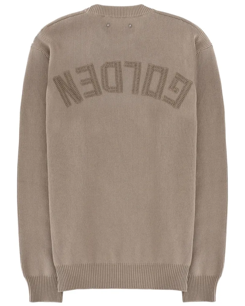 Golden Goose Cotton Jersey Sweater — Green Green