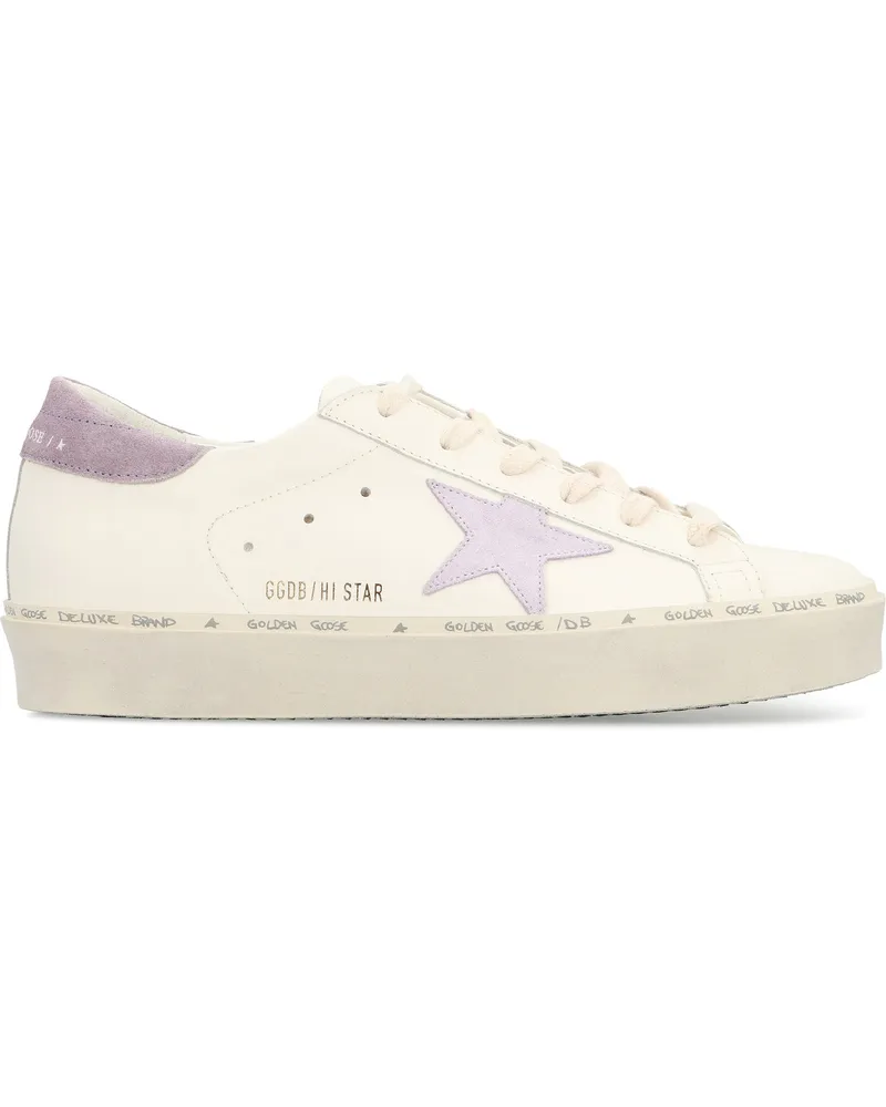 Golden Goose Hi Star Sneaker — White White