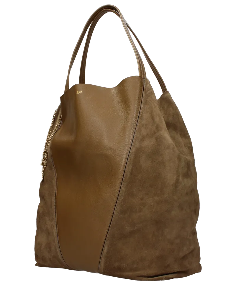 Chloé Shoulder Bag — Brown Brown