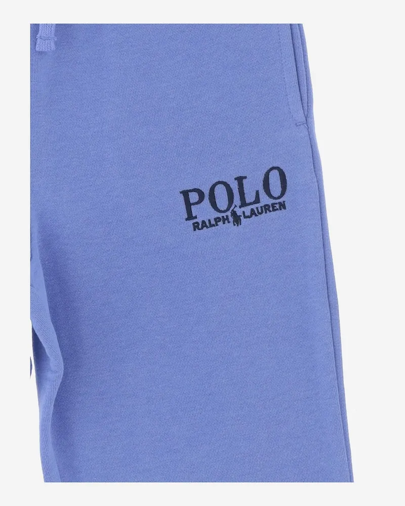 Ralph Lauren Boys' Cotton-Blend Pants With Logo Embroidery Navy Trousers Navy