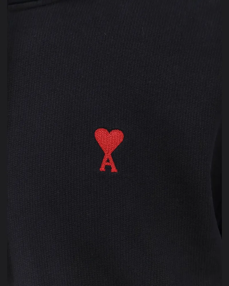 AMI Paris Hoodie — Black Black