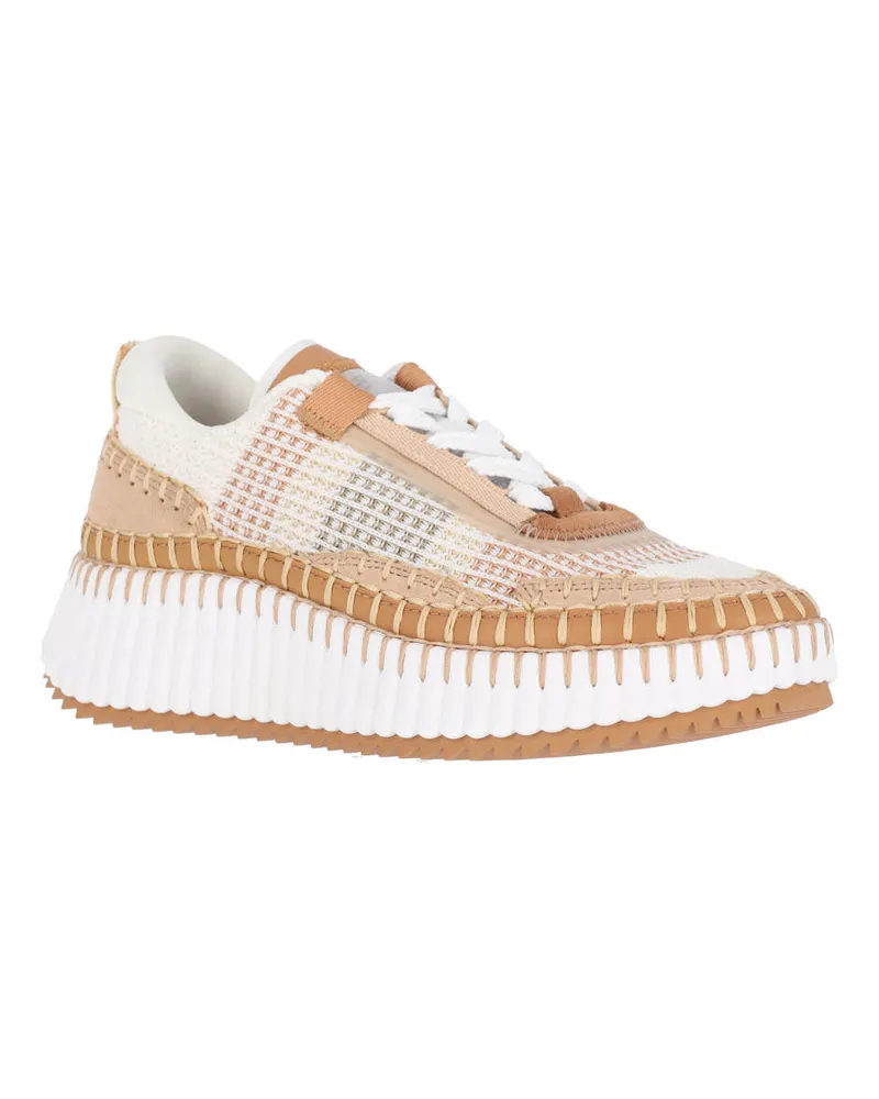 Chloé Women's Chloè Sneakers Brown Upper: Polyester Brown