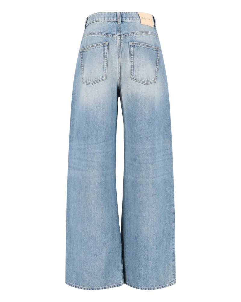 Alexander McQueen Women's Jeans Blue Cotton Blue
