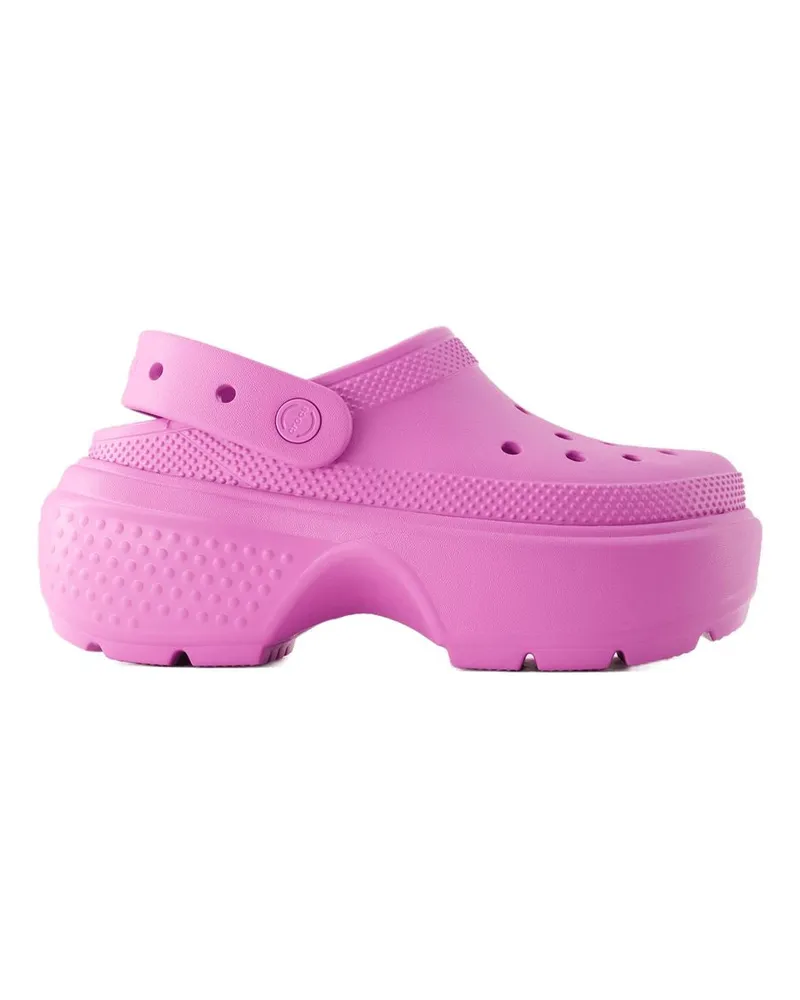 Crocs Women's Stomp Sandals -  Thermoplastic Pink Others Shoes Mules Pink
