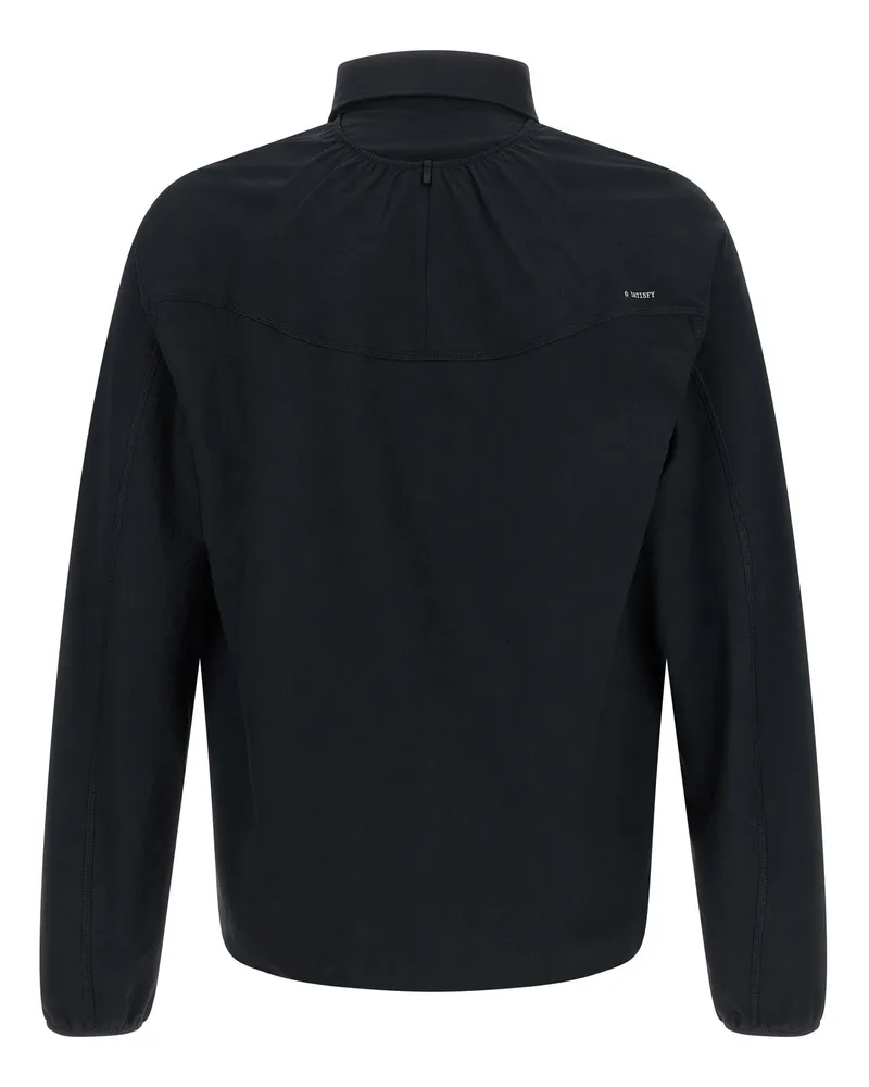 Satisfy Japanese Peaceshell™ Micro-Twill Shirt — Black Black