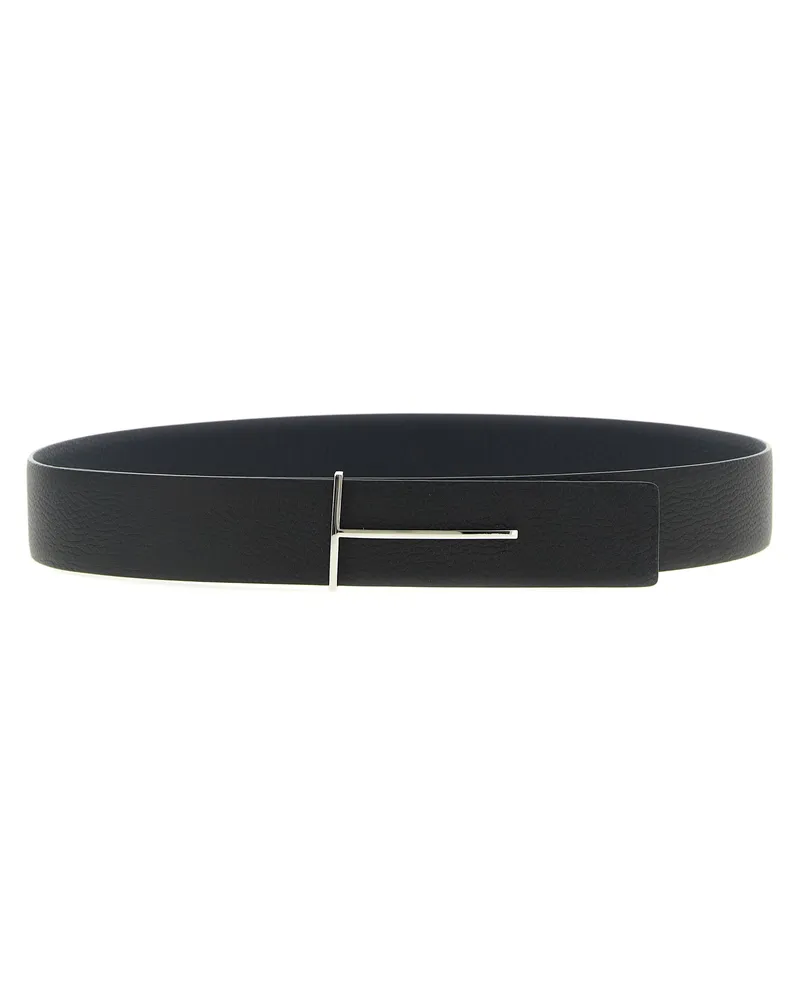 Tom Ford Reversible Calfskin Belt — Multicolor Multicolor
