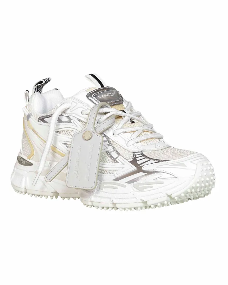OFF-WHITE Women's Trainers Be Right Back White Polyurethane Sneaker White