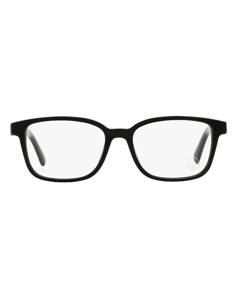 Moncler Unisex Rectangular Eyeglasses Ml5169d 001 Black 52mm Plastic (acetate) Sunglasses Black