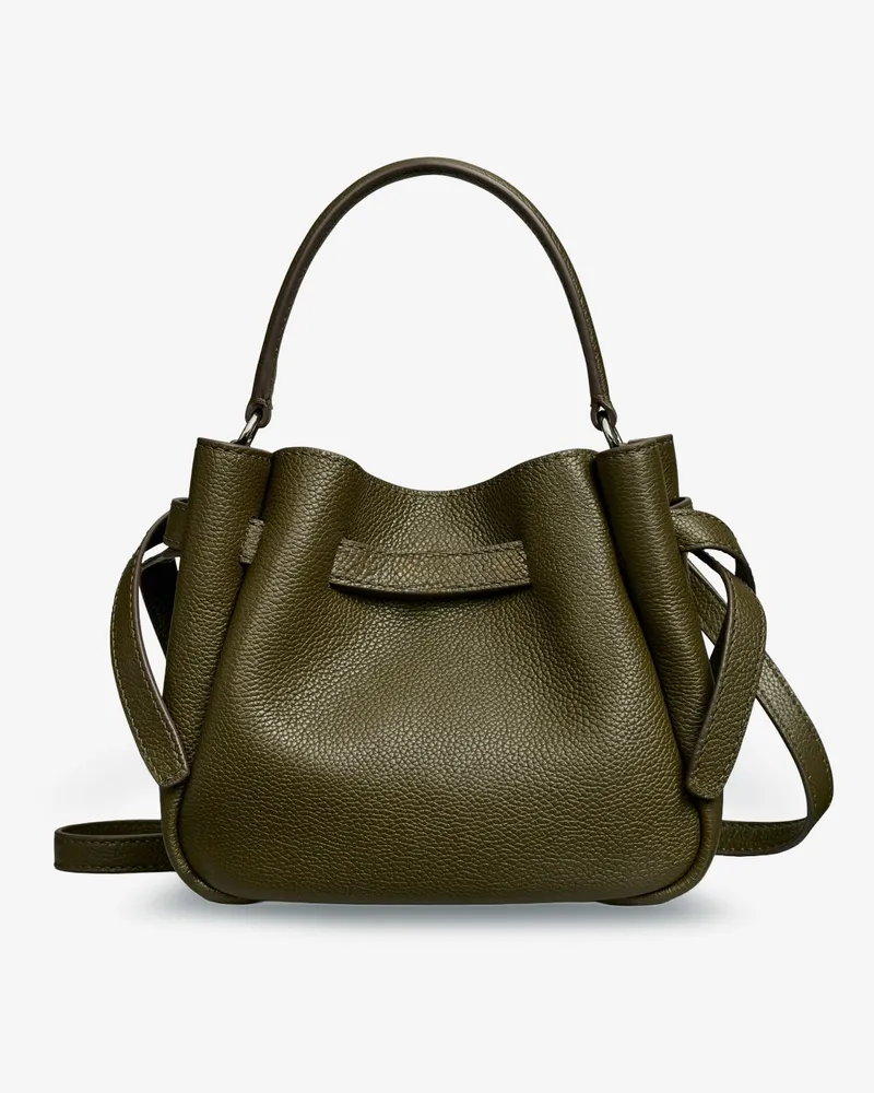 Tory Burch Women's Crossbody Bag Romy Mini Leather Green Shoulder Green