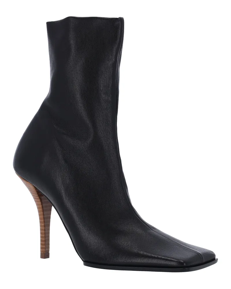 Alaïa Women's Boots Black Lamb Leather Black
