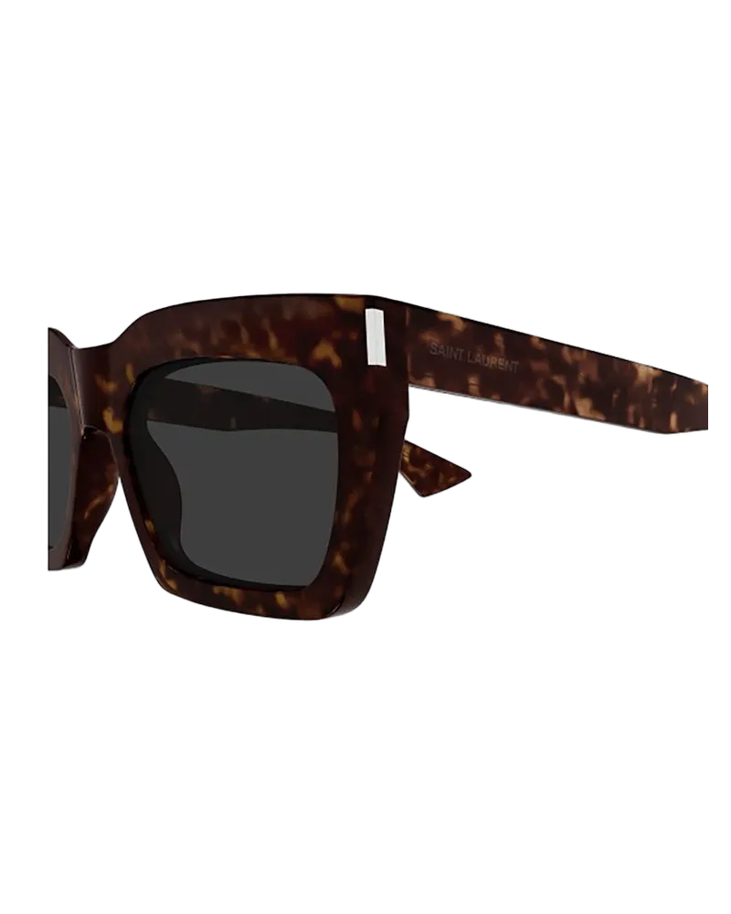 Saint Laurent Unisex Sunglasses Brown Recycled Acetate Brown