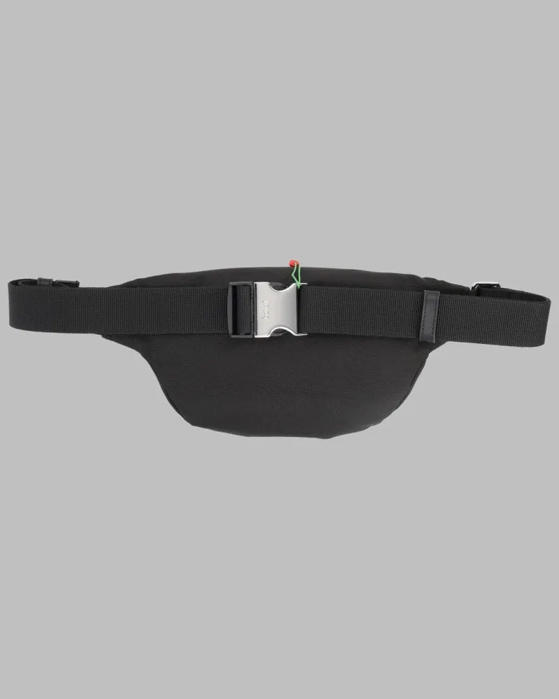 Kenzo Men's Belt Bag Jumping Tiger Black Polyester Black