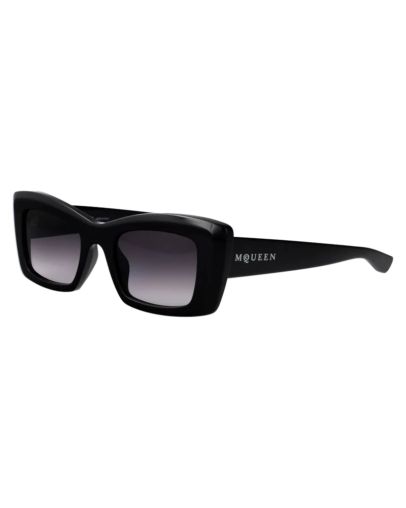 Alexander McQueen AM0526S Sunglasses — Black Black
