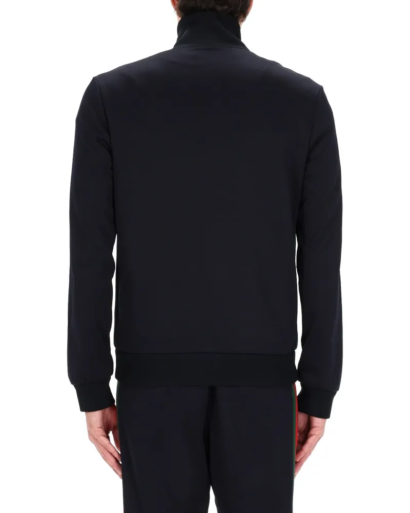Gucci Zip-Up Cotton-Polyester Jacket — Black Black