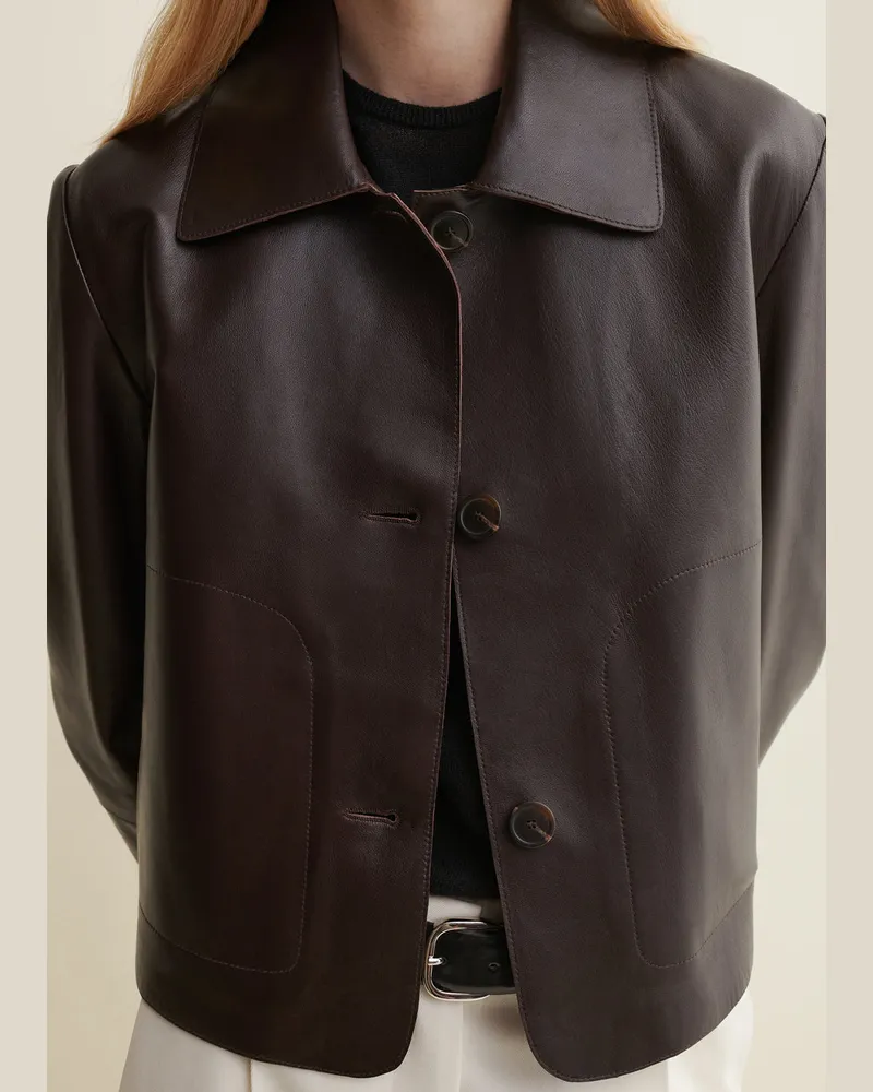 Arma Emy Jacket — Brown Brown